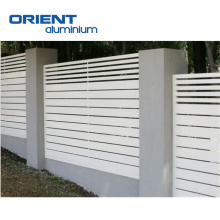 Wholesale New Design Outdoor Aluminum Privacy Fence